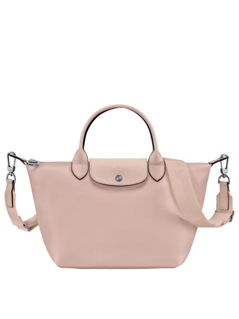 Le Pliage Xtra S Handbag Nude - Leather