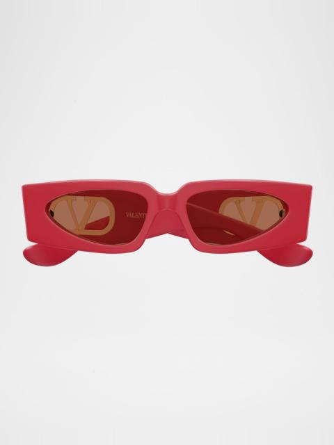 VLogo Signature 53mm Cat-Eye Sunglasses