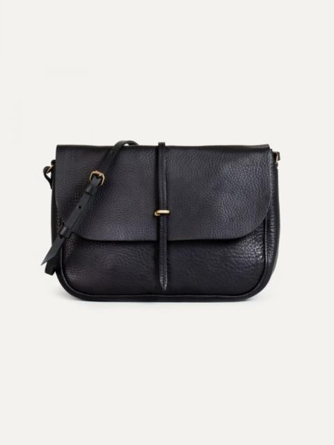 PASTEL POSTMAN BAG / HANDBAG  -  BLACK