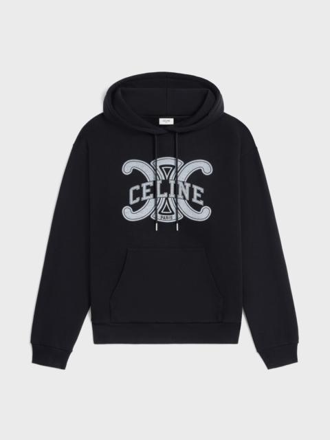 loose hoodie IN cotton fleece