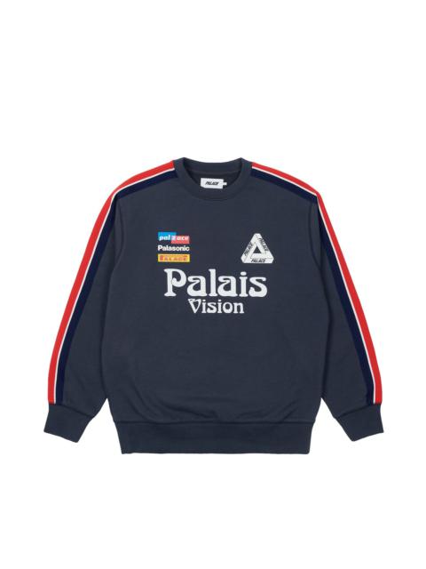 FLAG STRIPE CREW NAVY