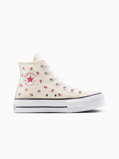 Chuck Taylor All Star Lift Platform Strawberries