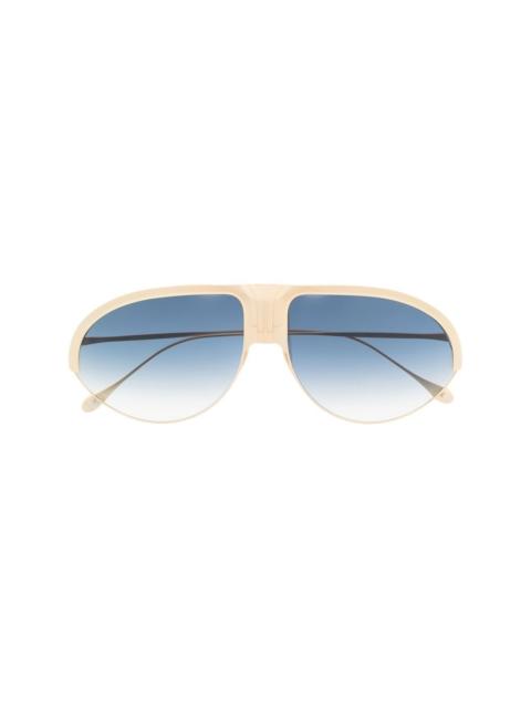 oversized-frame sunglasses