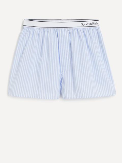 Serif Boxer Logo Shorts
