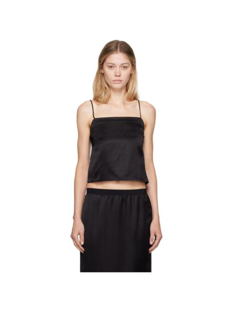 Black Cropped Camisole