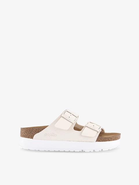 Arizona Platform Flex Woven Sandals