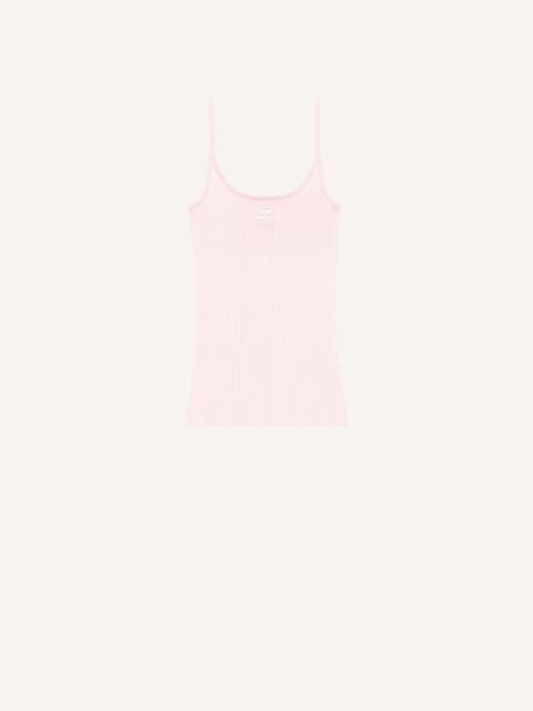 REEDITION KNITTED TANK TOP