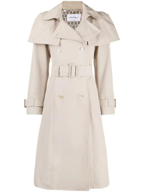 belted trench coat