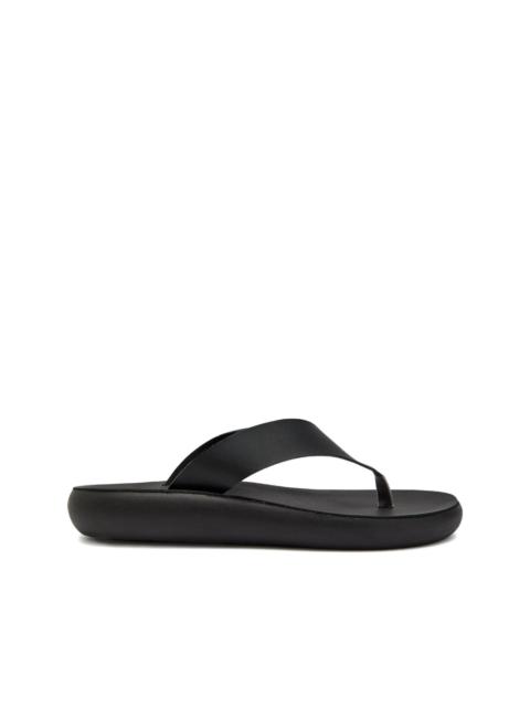 Charys Comfort leather flatform sandals