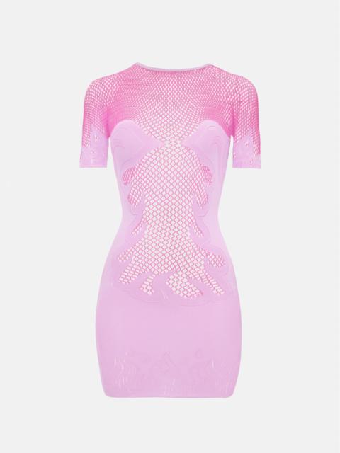 PIN-UP MINI DRESS LILAC