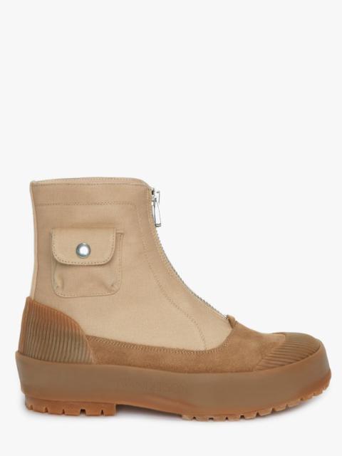 WOMEN'S ZIPPER DUCK BOOT