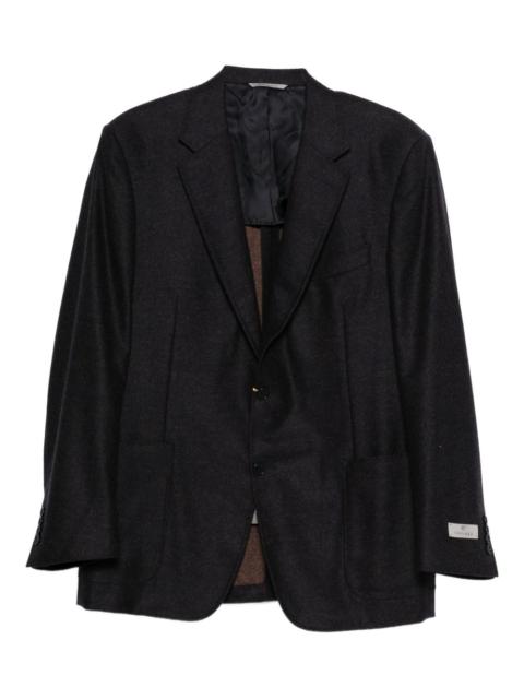 buttoned blazer
