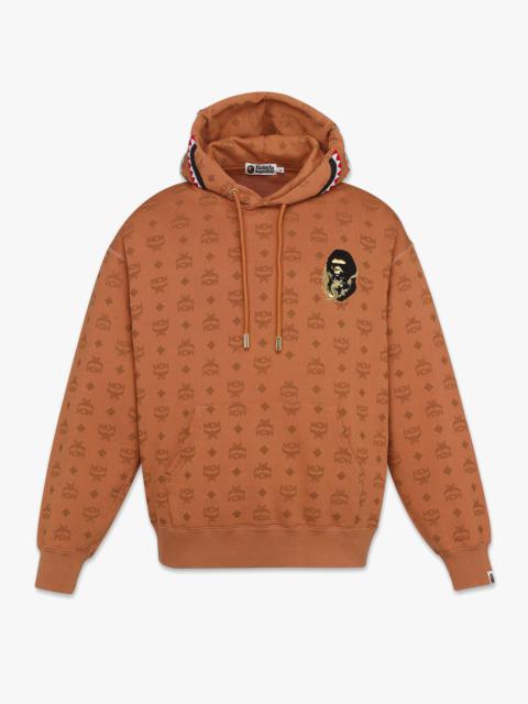 MCM MCM x BAPE Monogram Shark Hoodie REVERSIBLE