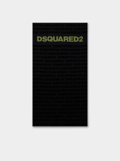 DSQUARED2 LOGO BEACH TOWEL