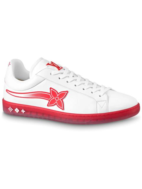 Louis Vuitton Luxembourg Samothrace Sneaker White Red
