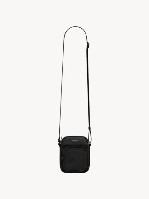 CITY SAINT LAURENT MINI CAMERA BAG IN NYLON