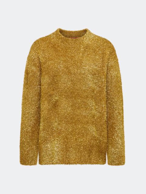 Cher Tinsel Sweater In Star Gold