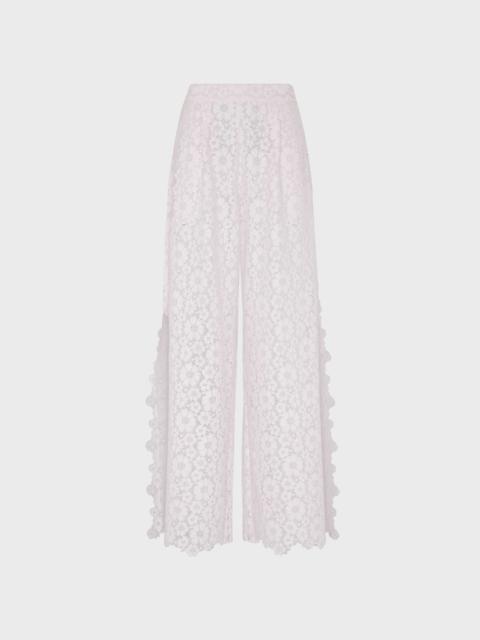 WOMEN GUIPURE PANTS FLOWERS LACE