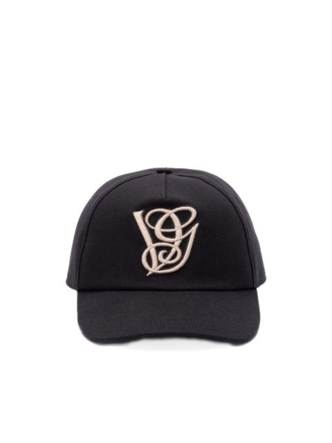 logo-embroidered baseball cap