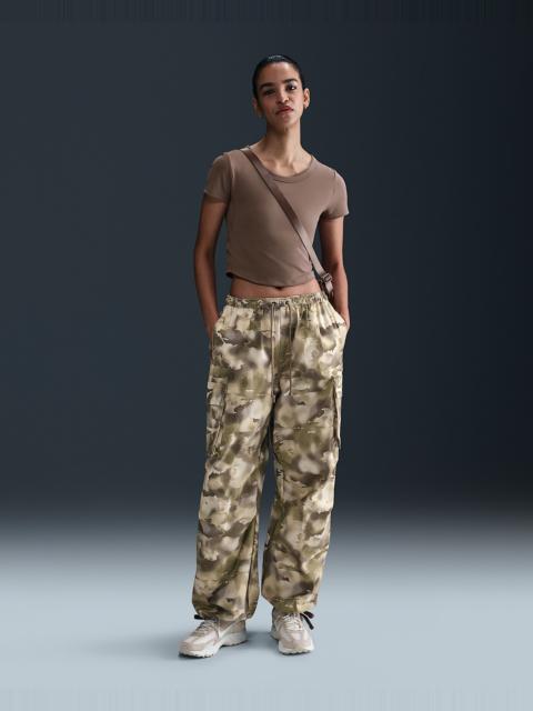 Nike Sportswear Women's Mid-Rise Oversized Camo Cargo Pants