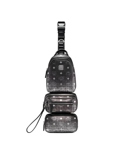 MCM Gradien Coated Canvas Crossbody