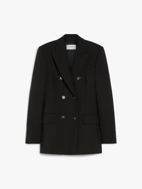 GELLY Stretch wool fitted blazer