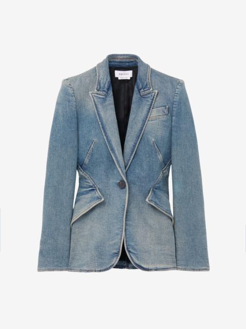 Stretch Denim Jacket