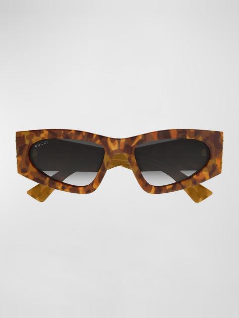 54mm Acetate Cat-Eye Sunglasses