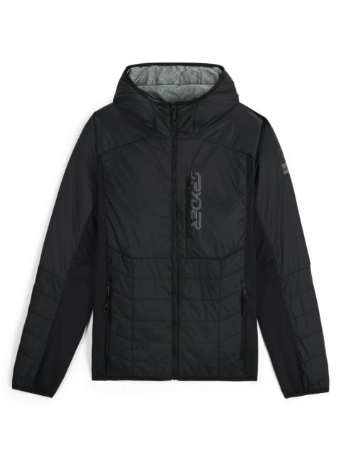 Mens Glissade Hooded Jacket - Black