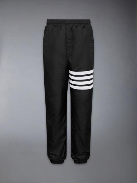 SHINY RIPSTOP 4-BAR TRACK PANTS