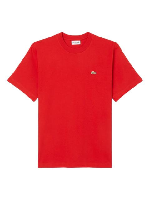 logo-patch crew-neck T-shirt