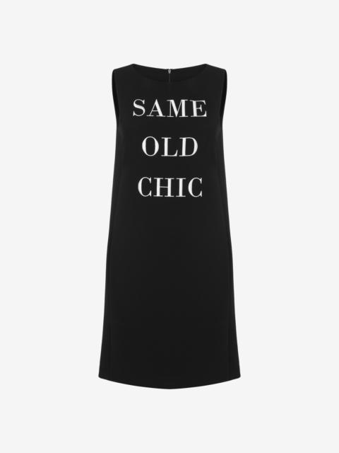 SAME OLD CHIC DRESS WITH EMBROIDERY