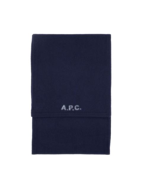 logo-embellishment scarf