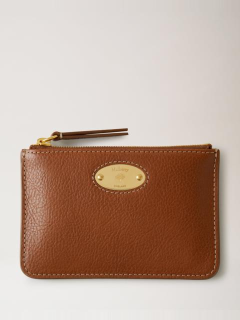 Mulberry Plaque Small Zip Coin Pouch
Oak NVT