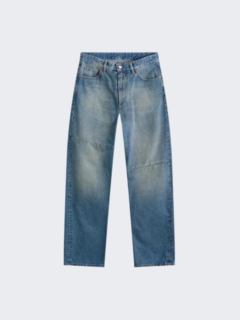 Straight Leg Jeans Light Blue
