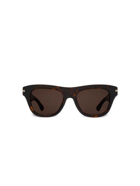 Logo Bar Square Sunglasses