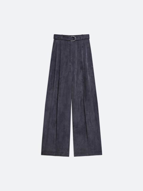PLEATED WIDE TROUSERS