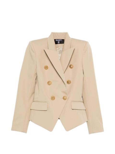 six-button blazer