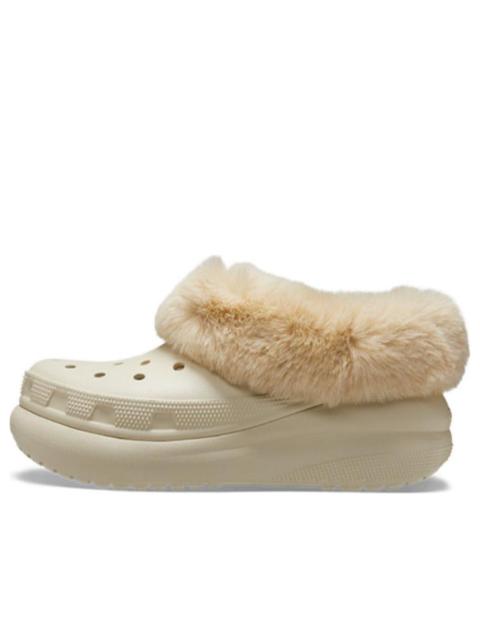 Crocs Furever Crush Shoe Clogs 'Bone' 208446-2Y2