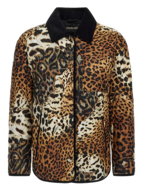 leopard-print jacket