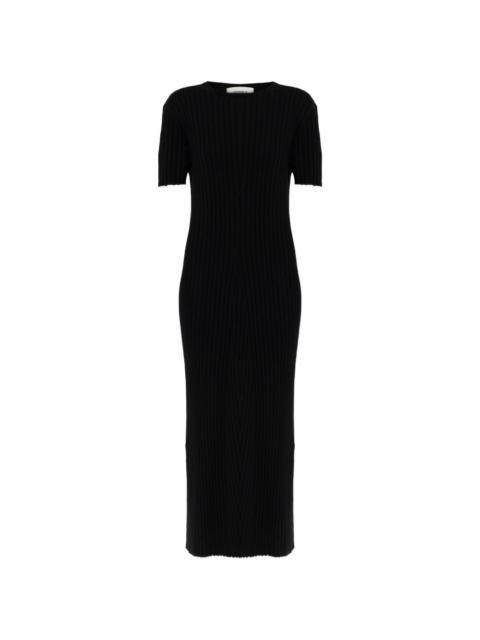 Isabela ribbed midi dress