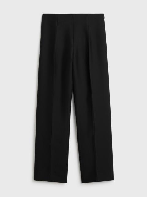 Slim evening trousers black