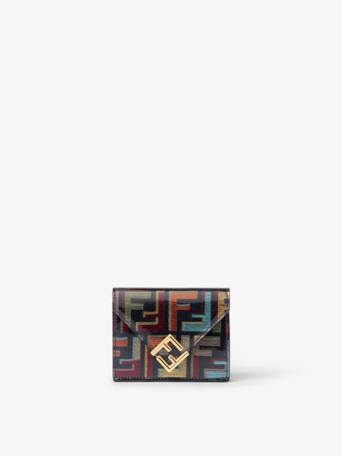 FF Diamonds Wallet Multicolor glazed FF fabric wallet
