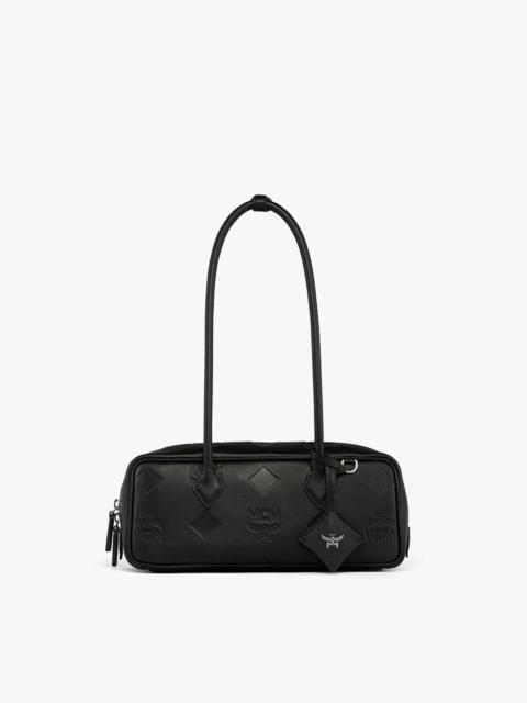 Aren Shoulder Bag in Maxi Monogram Leather
