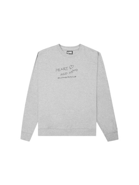 Billionaire Boys Club PHEART Crewneck Sweater Gray
