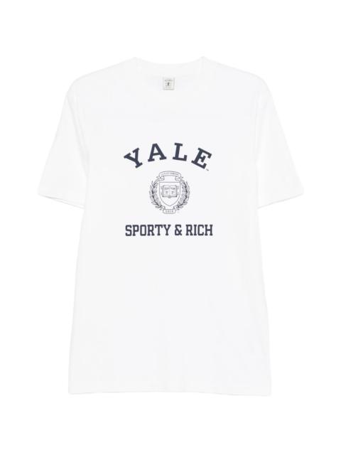 Sporty & Rich Logo-print T-shirt
