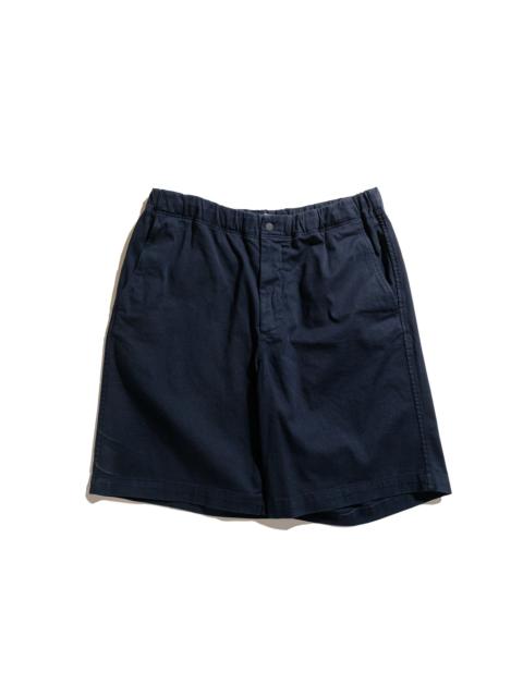 Ezra Stretch Twill Shorts Dark Navy