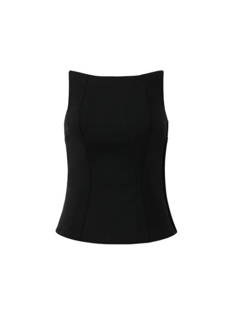 MANTLE CORSET BLACK WOOL
