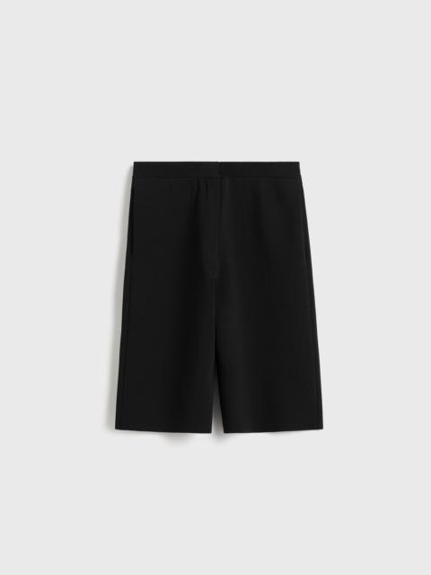 Knit shorts black
