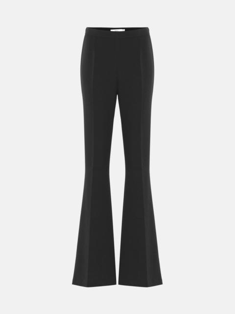 Halluana high-rise flared pants